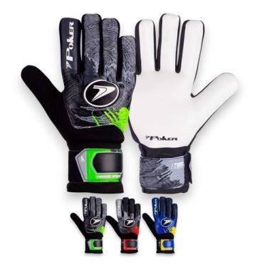 Imagem de Luva De Goleiro Poker Infinity Campo Society Futsal Training, Verde, P