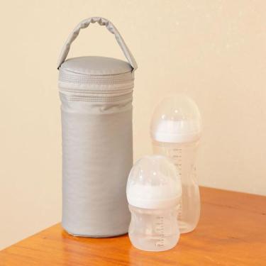 Imagem de Necessarie Para Mamadeira Térmico Impermeável C/ Zíper Porta Copo Infa