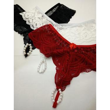 Imagem de Kit 3 calcinhas tailandesas renda PP ao plus - EstherDassa , PP