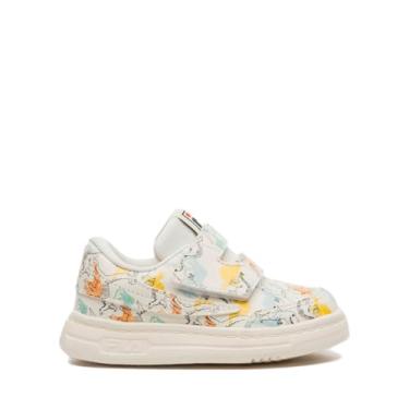 Imagem de Tênis Fila Tennis 88 Baby (Bege/Laranja, BR, Criança de 1 a 3 anos, Numérico, 19)