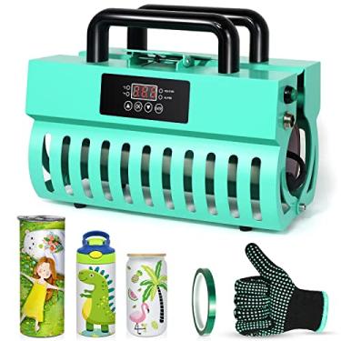 Imagem de Realkant Máquina De Prensa Térmica Tumbler, Prensa Tumbler 110V Para Copos De Sublimação De 30Oz E 20Oz, Copos Retos E Finos, Jarra De Vidro E Canecas De 11-15Oz, Prensa Tumbler Para Canecas Com Luv