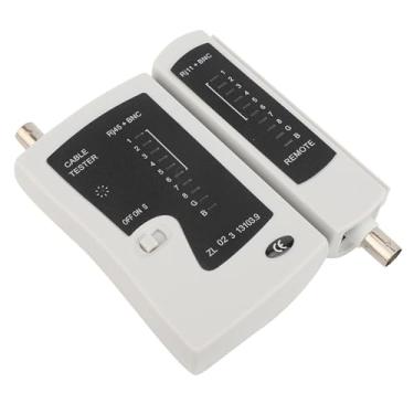 Imagem de YG468B Testador de Cabo Profissional RJ45 + BNC Teste Rápido e Preciso Testador de Ferramenta de Teste de Fio de Telefone Projetado Divisão Fácil de Usar para Operação Testador