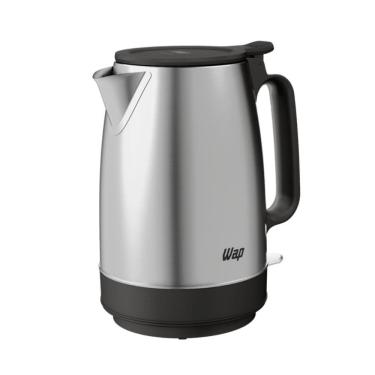 Imagem de Chaleira Elétrica Aço Inox 1,7L Wap C/ Base 1840w 100 °C