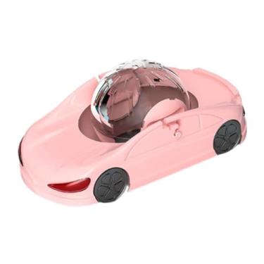 Imagem de ＡＷＨＡＯ Pet Toy Car Car Roda de exercício portátil engraçado destacável Silent Transparent Ball Hamster Ball Ball para Hedgehog de ratos, Rosa
