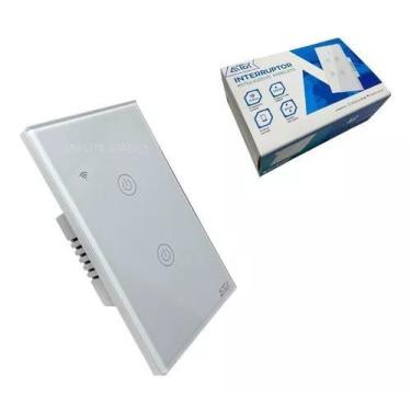 Imagem de Interruptor inteligente luz 2 botões touch - AITEK