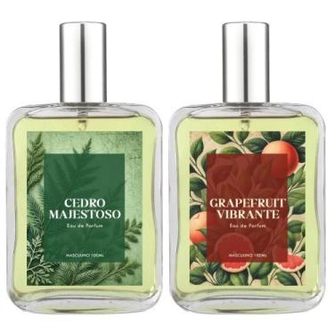 Imagem de Perfume Masc. Cedro Majestoso E Grapefruit Vibrante 100Ml - Essência D