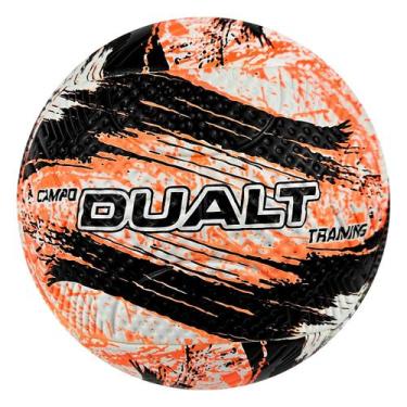 Imagem de Bola Campo Dualt Training Resistente Oficial Com Nota Fiscal, Preto