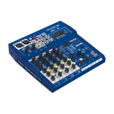 Imagem de Mesa De Som Soundcraft Mi6 6 Canais Profissional Analogica Mi 6 Series