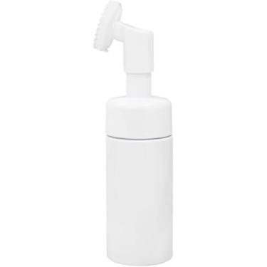 Imagem de Frasco Pump Espuma 100ml com Escova de Silicone para Limpeza Facial e Skin Care | Massageador Facial | Dispensador de Espuma para Sabonete Líquido | Peles Oleosas e Acneicas
