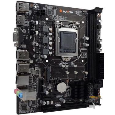 Imagem de Placa Mãe Hayom H61 M2 Intel 1155, Ddr3, Micro Atx- Oem