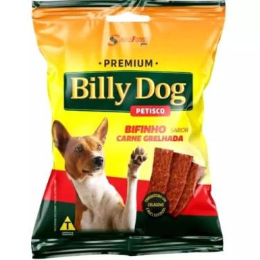 Imagem de 5 Unidades Bifinhos Para Cães Billy Dog Sabor Carne Grelhada 65g