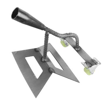 Imagem de Baoblaze Ferramenta de capina de enxada oca, capina fácil, ferramenta de jardinagem de aço resistente, enxada de jardim para plantio de gramado, aração de