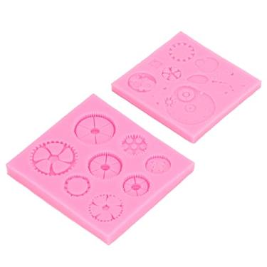 Imagem de Zerodis Remoção Multiuso, Fácil de Remoção, Engrenagens de Silicone Molde de Preparação de Alimentos, Presentes Requintados, Fácil de Usar, Rosa, Forno, Geladeira, Forno de Microondas etc.