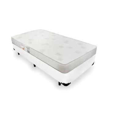 Imagem de Cama Box com Colchão de Espuma D23 Ortobom Light Liso Solteiro 88cm, B