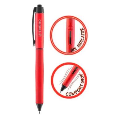 Imagem de Caneta Gel Reatrátil Stabilo Palette 0.7mm Corpo Colorido - Stabilo, V