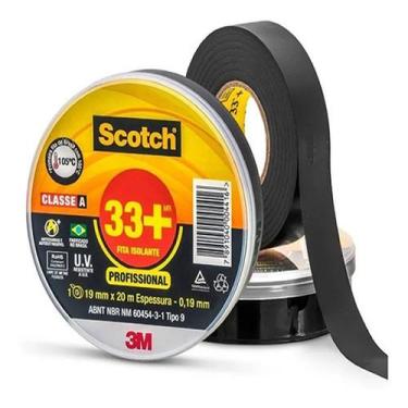 Imagem de Fita Isolante 33+ 19Mmx5M (121550) - 3M Scotch