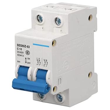 Imagem de YWBL-WH Disjuntor DE DC MysticalFantasy RESOUSANTE 2P 6KA 400 -V ARMANHO ARMANHO APRENDIDO APLICAÇÃO PV APLICATIVA PARA PLACAS DE PV SOLAR (C10)