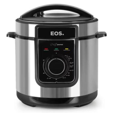 Imagem de Panela de Pressão 5L Ultra Turbo EOS 900W com Timer em Inox 220V