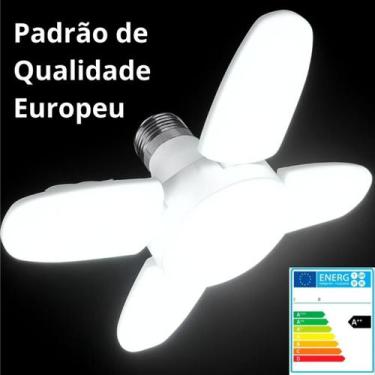 Imagem de Lâmpada Led 35CM 60w Pétalas Dobrável Ajustável Forte Decoração Casa E