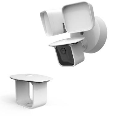 Imagem de TIUIHU Capa de câmera Sun Rain Shade compatível com a câmera Blink Wired Floodlight (branca)