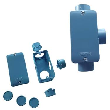 Imagem de Caixa de Passagem PVC Sobrepor 1pol (Cinza)