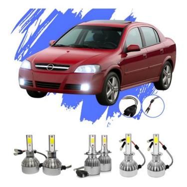 Imagem de Lâmpada Led Astra 2004 A 2012 H1 H3 H7 V10 - Efeito Xênon