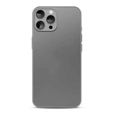 Imagem de Capinha Compativel com iPhone 15 Pro Max Verso Vidro Fosco Bordas de Silicone Luxuosa Premium Com Proteção de Camera