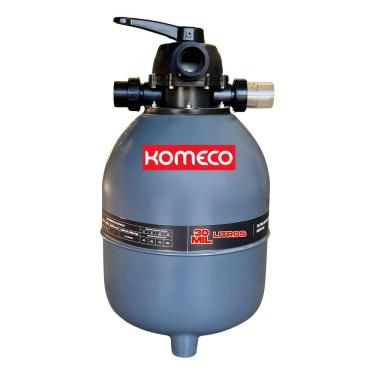 Imagem de Filtro De Piscina Komeco 30 Mil Litros P/ Bomba Até 1/3cv