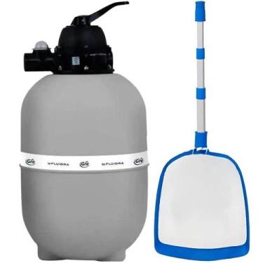 Imagem de Filtro para Piscina 30.000 Litros GRE300 1/3CV com Peneira de Cabo Tel