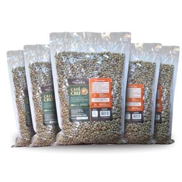 Imagem de Café Cru Grão Verde 100% Arábica - Moca 83 Reg. Vulcânica 5kg