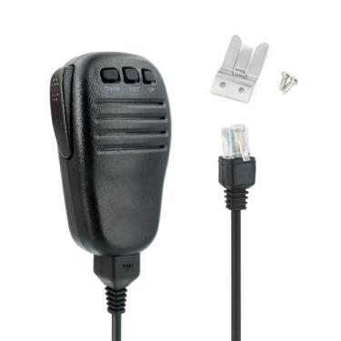 Imagem de Alto-falante portátil de substituição MH-31A8J Microfone resistente de 8 pinos compatível com Yaesu FT-900 FT-991 FT-991A FT-817 FT-817ND FT-818 FT-857 FT-857D FT-891 FT-897 FT-897DM FT-497DM 50