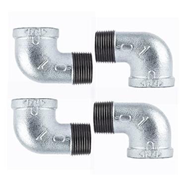 Imagem de PIPE DECOR Cotovelo De Rua Galvanizado 90 Graus (1")