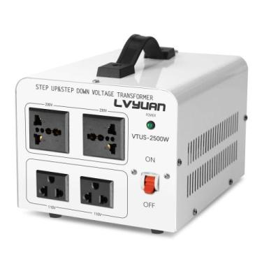 Imagem de Transformador de tensão LVYUAN VTUS-2500 2500W 110V a 220V