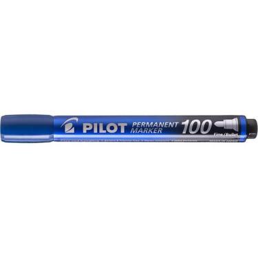 Imagem de Marcador permanente Pilot marker 100 azul