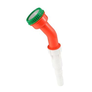 Imagem de IEUDNS Cabeça de aspersão, cabeça de pulverização, ferramenta de jardinagem, ferramenta de rega, mangueira de jardim, bico pulverizador para área plantada, Vermelho