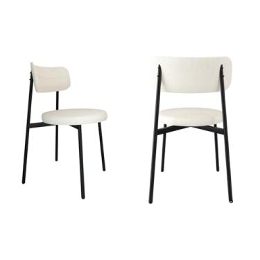 Imagem de 2 Unidades Cadeira Kyta fixa C/4 Pés 50 X 44,7 X 83,8 cm