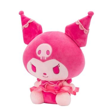 Imagem de Pelúcia Rosa De 30Cm Da Kuromi - Hello Kitty E Amigos