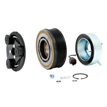 Imagem de FKG Kit de reparo da embreagem do compressor AC adequado para Infiniti QX56 2004-2013 (apenas 5.6L V8), Nissan Armada 2005-2015 (apenas 5.6L V8), Nissan Titan 2004-2015 (apenas 5.6L V8)