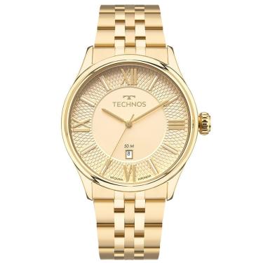 Imagem de Relógio Technos Masculino Analógico Quatz Dourado 2115uav-1x