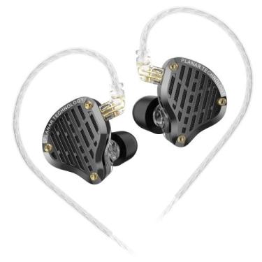 Imagem de Fones de ouvido com fio KZ PR3 Planar Driver, monitor intra-auricular 