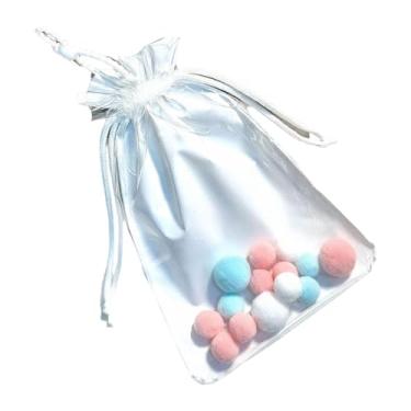 Imagem de harayaa Bolsa de armazenamento de mini bonecas à prova de poeira, bolsa de exibição de figuras para colecionáveis, bonecas de pelúcia, Clear L