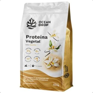 Imagem de Proteina Vegana Plant Vegetal 450g Ocean Drop, Baunilha