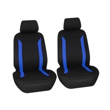 Imagem de Bittwee Apenas capa de assento dianteiro de carro, protetor de assento dianteiro respirável para veículo esportivo com capa separada para encosto de cabeça, acessórios de proteção de cadeira