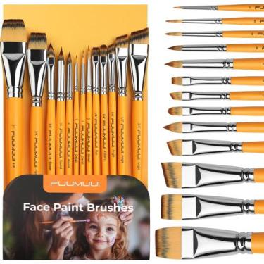 Imagem de Pincéis de pintura Fuumuui Professional Synthetic 13 unidades