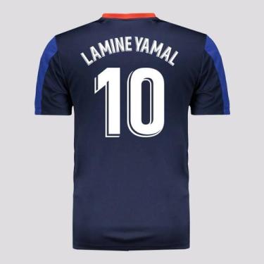 Imagem de Camisa Barcelona Dryfit Marinho 10 Lamine Yamal - Balboa, M