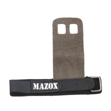 Imagem de Luva Academia Couro 2 Dedos Musculação Cross Treino Protetor Mãos - Ma