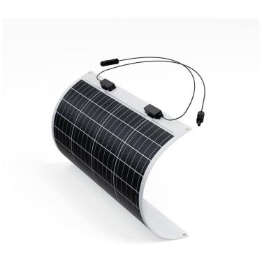 Imagem de Painel Solar, Monocristalino e extremamente flexível, 50W, 12V, 1 unidade, RENOGY RNG 50DB H, Branco