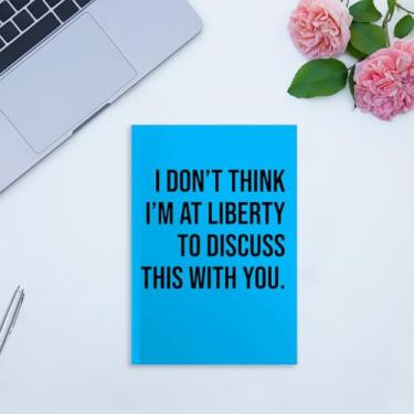 Imagem de Caderno de trabalho, anotações, anotações, acessórios de escritório engraçados, presentes para colega de trabalho, irmã enfermeira, amiga, professora, dia da enfermeira, amizade, azul, notas de capa