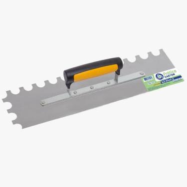 Imagem de Desempenadeira Castor Aco Pratica 10cm x 35cm Dente U Cabo Plastico