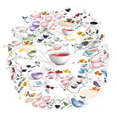 Imagem de 70 peças, copos, talheres, professores, recompensa, adesivos, brinquedo, cerâmica, PVC, adesivo, para notebook, bagagem, copo de celular, faça você mesmo, telefone, guitarra, laptop, notebook, mala